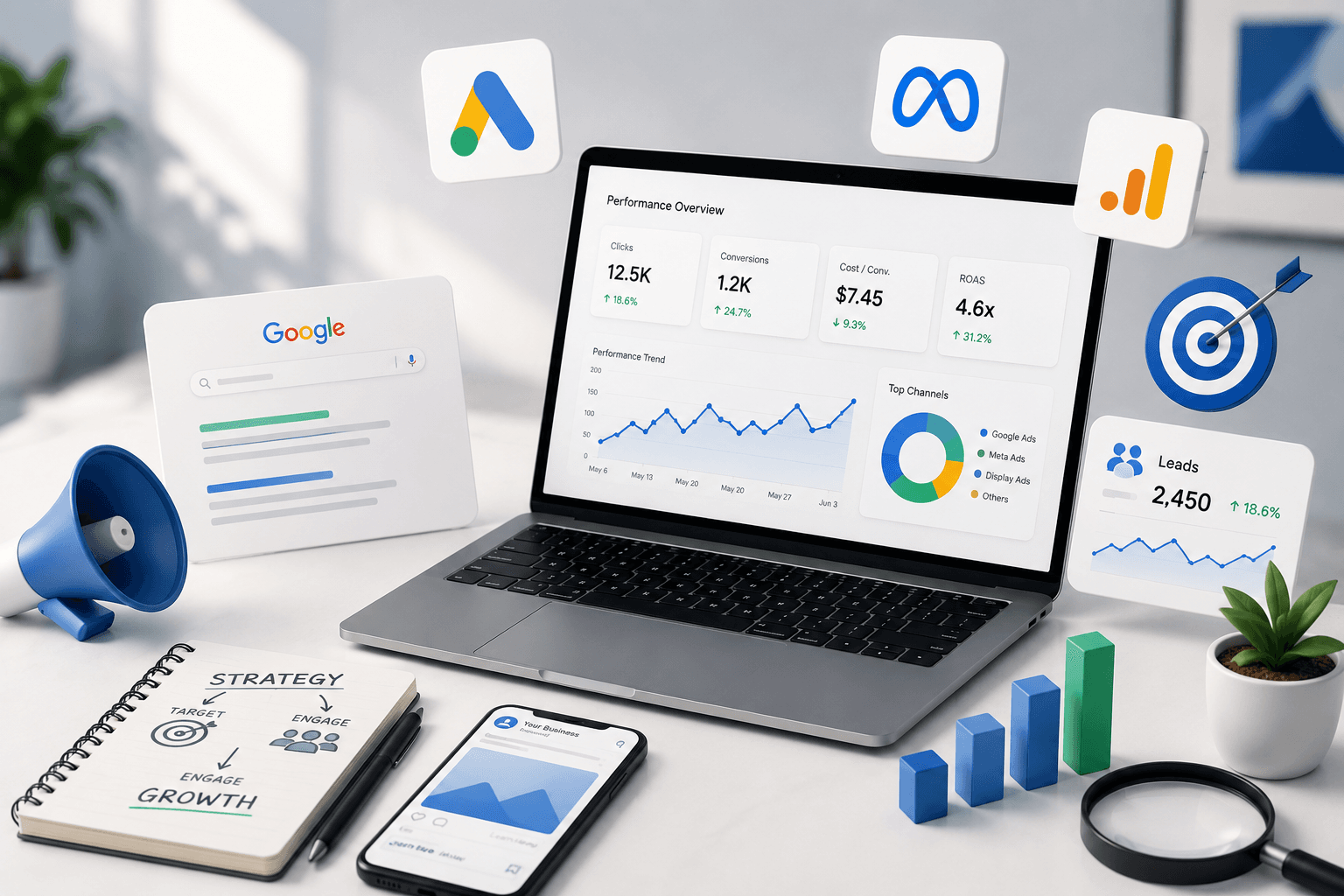 SEO optimization and organic search growth
